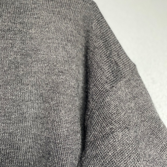 RECENT WORKS Sweater Woolen, Gray. NZ Vintage. S - Picture 4 of 7